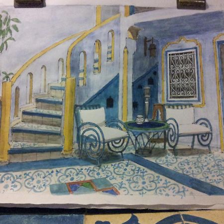 Hotel Dar Terrae Chefchaouen Bagian luar foto