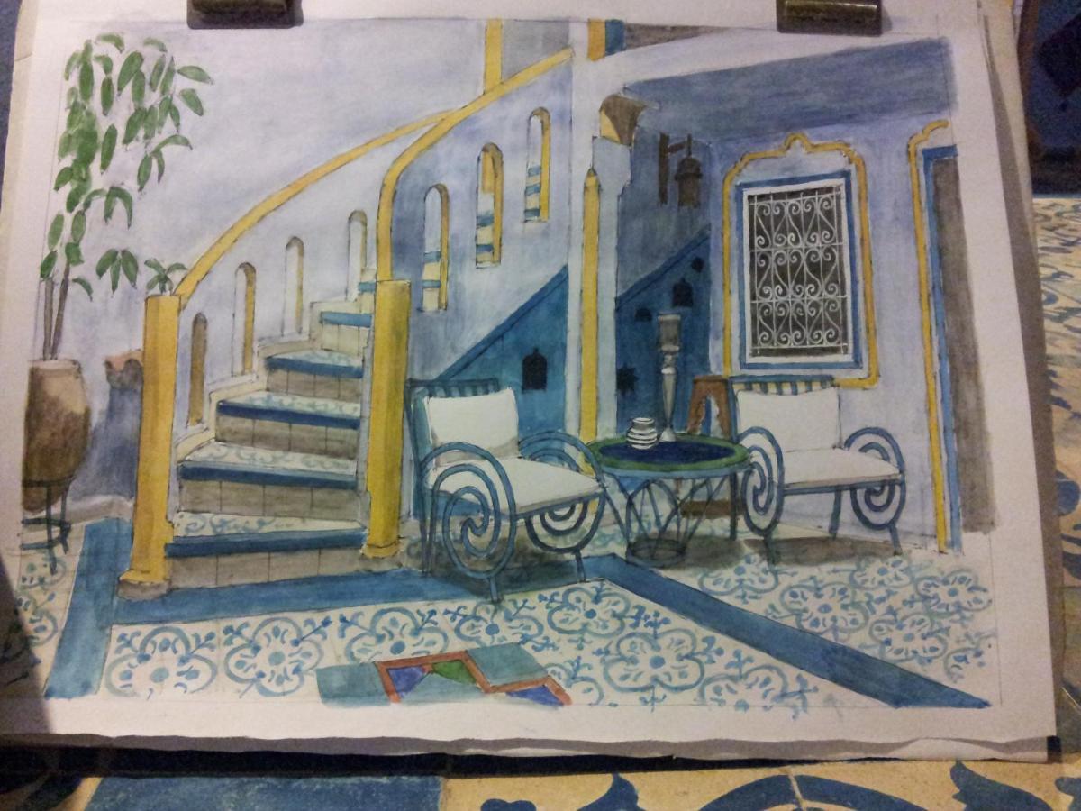 Hotel Dar Terrae Chefchaouen Bagian luar foto